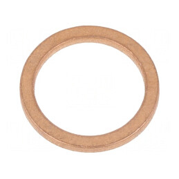 Garnitură cupru 1,5mm, Ø interior 12mm, Ø exterior 16mm, conform standardului DIN 7603 | Electronic-mag.ro | Componente Electron