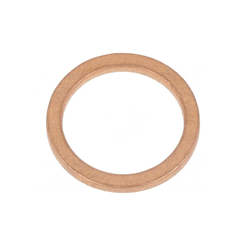 Garnitură cupru 1,5mm, Ø interior 12mm, Ø exterior 16mm, conform standardului DIN 7603 | Electronic-mag.ro | Componente Electron