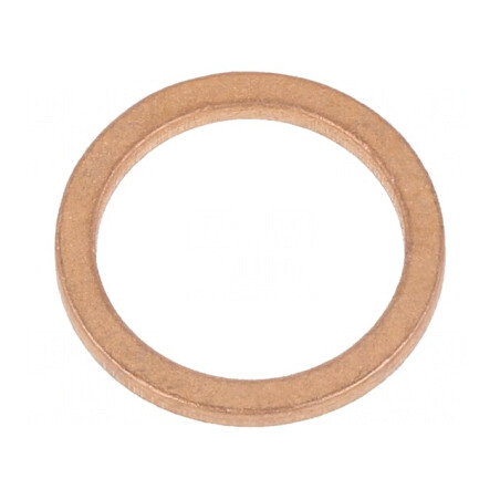 Garnitură cupru 1,5mm, Ø interior 12mm, Ø exterior 16mm, conform standardului DIN 7603 | Electronic-mag.ro | Componente Electron