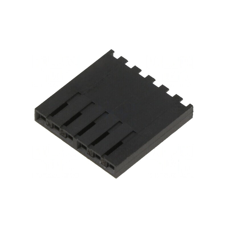 Conector cablu-cablu/PCB mufă mamă SL 2,54mm 6 pini pe cablu | Electronic-mag.ro | Componente Electronice