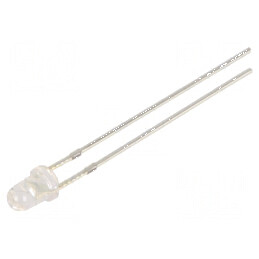 LED UV 30° 10mA 225mW 380-390nm 10-15VDC THT - Lampa cu LED-uri UV pentru aplicații diverse | Electronic-mag.ro | Componente Ele