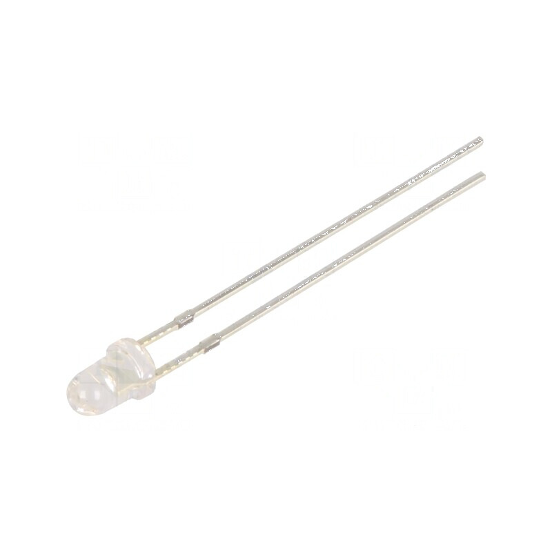 LED UV 30° 10mA 225mW 380-390nm 10-15VDC THT - Lampa cu LED-uri UV pentru aplicații diverse | Electronic-mag.ro | Componente Ele