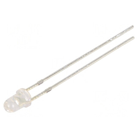 LED UV 30° 10mA 225mW 380-390nm 10-15VDC THT - Lampa cu LED-uri UV pentru aplicații diverse | Electronic-mag.ro | Componente Ele