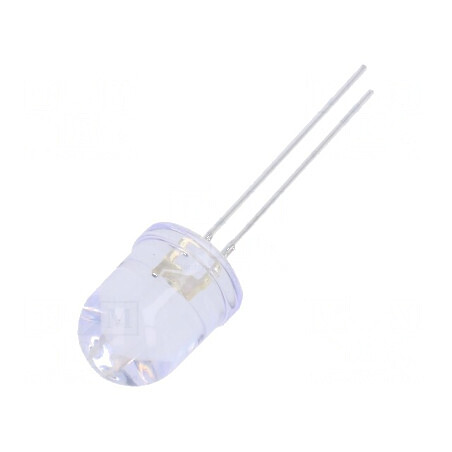 LED Alb Rece 10mm 7000mcd 30° Convex 3-13VDC | Electronic-mag.ro | Componente Electronice