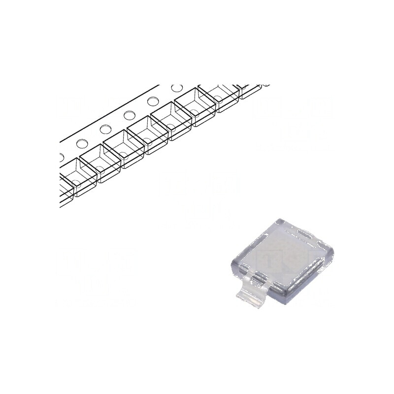 Fotodiodă PIN SMD 940nm 5nA dreptunghiulară plată transparentă - Componentă electronică pentru aplicații optoelectronice | Elect Fotodiodă PIN SMD 940nm 5nA dreptunghiulară plată transparentă - Componentă electronică pentru aplicații optoelectronice | Elect
