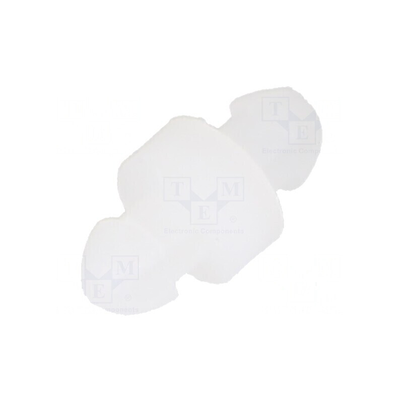 Distanţier PCB poliamidă 2mm clichet pentru montaj electronic | Electronic-mag.ro | Componente Electronice
