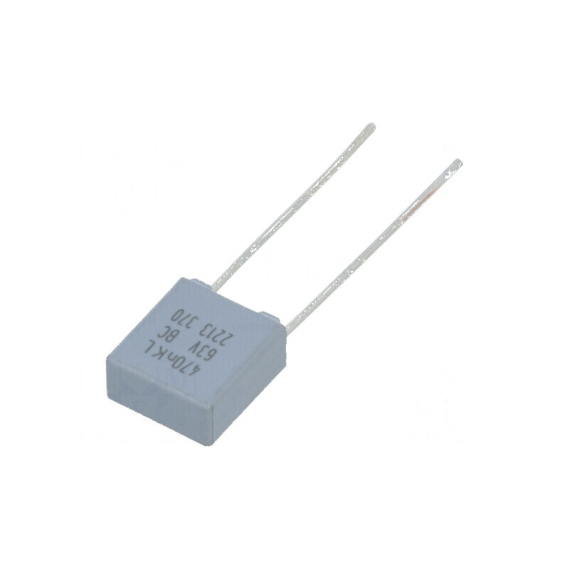 Condensator poliester 470nF 40VAC 63VDC 5mm ±10% temperatură -55÷85°C | Electronic-mag.ro | Componente Electronice Condensator poliester 470nF 40VAC 63VDC 5mm ±10% temperatură -55÷85°C | Electronic-mag.ro | Componente Electronice