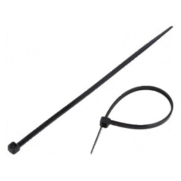 Colier de strângere poliamidă 980N neagră, dimensiuni L: 760mm, W: 8,8mm | Electronic-mag.ro | Componente Electronice