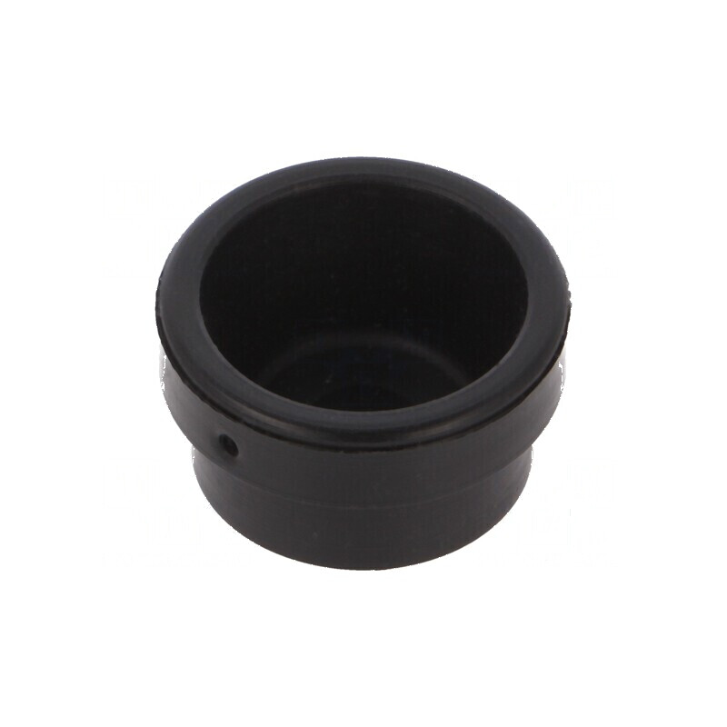 Obturator elastomer 16mm Seal Plug DS negru -20÷80°C IP54 | Electronic-mag.ro | Componente Electronice