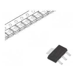 Tranzistor N-MOSFET unipolar 200V 0,55A 1,5W SC73 SOT223 - Componente electronice de înaltă performanță | Electronic-mag.ro | Co