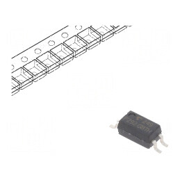 Optocuplor SMD 3,75kV 80V 50mA SO4 - Componentă electronică pentru izolație și control | Electronic-mag.ro | Componente Electron