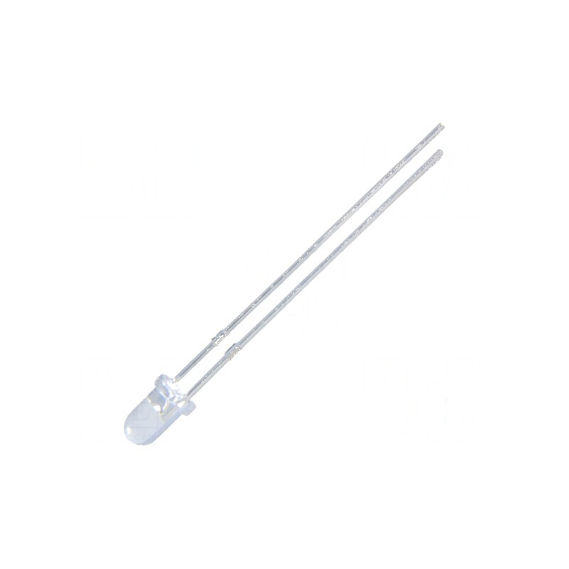 LED 3mm Verde-Galben 1600mcd 14° Convex - Lumină Eficientă pentru Proiecte DIY | Electronic-mag.ro | Componente Electronice