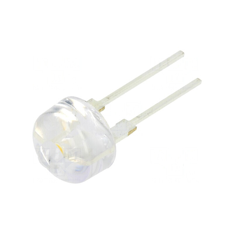 LED 10mm alb cald 80000mcd 17° cu parte frontală convexă | Electronic-mag.ro | Componente Electronice LED 10mm alb cald 80000mcd 17° cu parte frontală convexă | Electronic-mag.ro | Componente Electronice