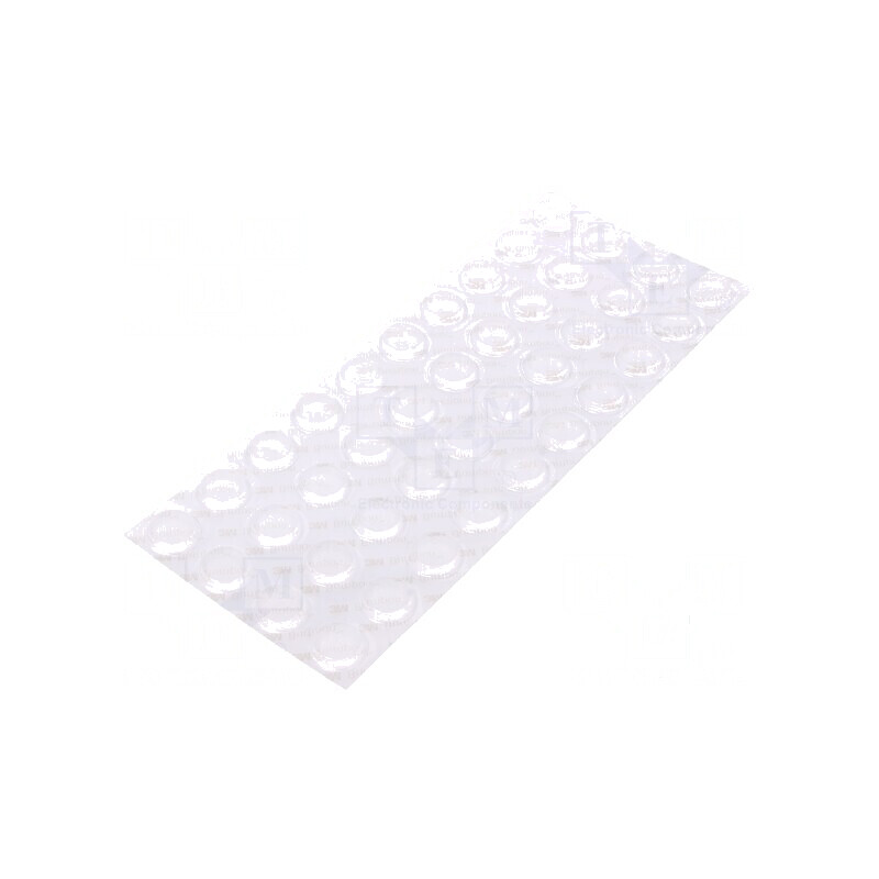Picioruş autoadeziv transparent poliuretan Bumpon H: 4,1mm pentru protecție și izolare | Electronic-mag.ro | Componente Electron