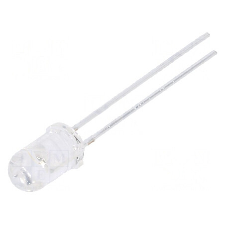 Emițător IR 5mm T-1 3/4 850nm Transparent 50mW 22° THT 100mA pentru Proiecte Electronice | Electronic-mag.ro | Componente Electr
