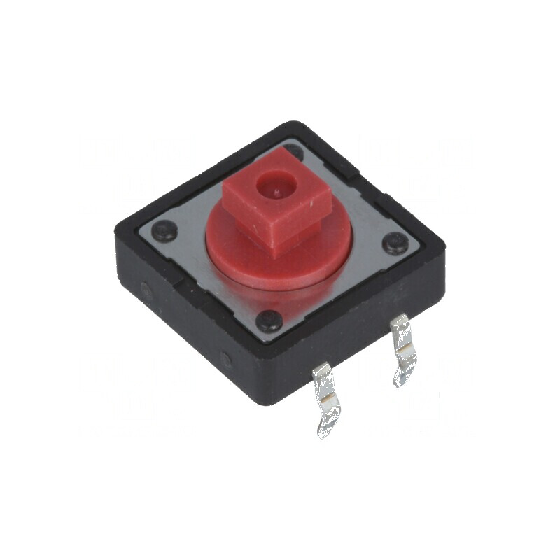 Microîntrerupător TACT SPST-NO 0,05A/12VDC THT - Poz. 2 Fără | Electronic-mag.ro | Componente Electronice