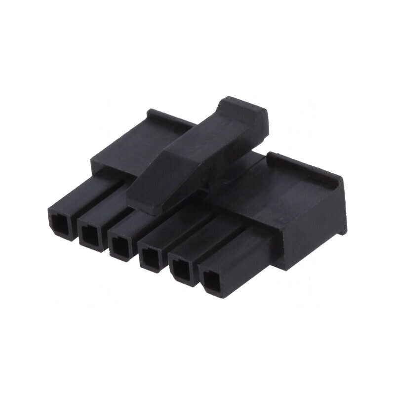 Conector cablu-cablu mufă mamă Micro MATE-N-LOK 3mm 6 pini | Electronic-mag.ro | Componente Electronice