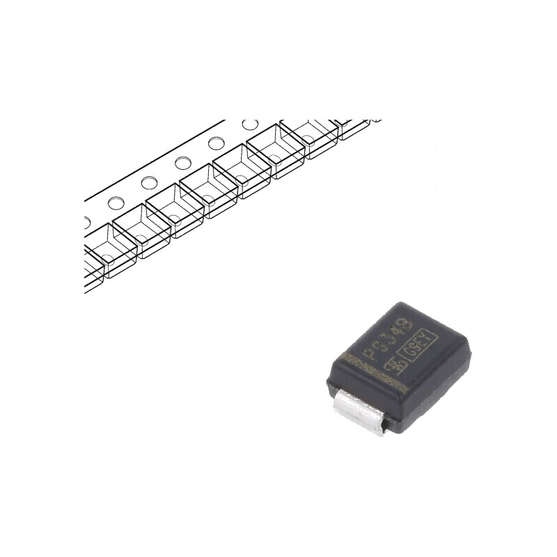 Diodă Zener SMD 3W 24V 63mA SMB - O unitate | Electronic-mag.ro | Componente Electronice