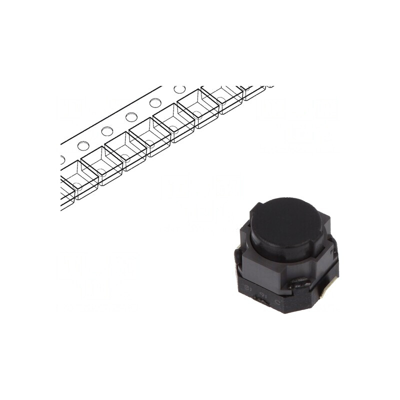 Microîntrerupător TACT SPST 0,05A/12VDC SMT Poz: 2 fără 2,5N | Electronic-mag.ro | Componente Electronice Microîntrerupător TACT SPST 0,05A/12VDC SMT Poz: 2 fără 2,5N | Electronic-mag.ro | Componente Electronice