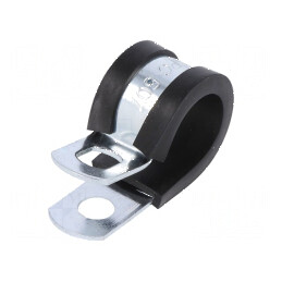 Clipsuri Øbuclă din oţel, dimensiuni 14,3÷15,9mm, lăţime 13mm, orificiu montare 6,5mm | Electronic-mag.ro | Componente Electroni