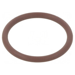 Garnitură O-ring FPM 2,5mm grosime, Ø24mm, maro, rezistentă la temperaturi între -20 și 200°C | Electronic-mag.ro | Componente E