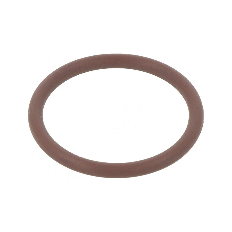 Garnitură O-ring FPM 2,5mm grosime, Ø24mm, maro, rezistentă la temperaturi între -20 și 200°C | Electronic-mag.ro | Componente E