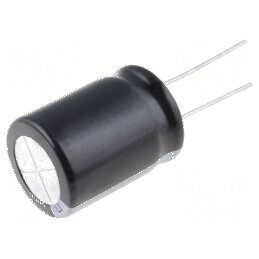 Condensator electrolitic THT 22uF 450VDC Ø12x25mm Raster 5mm - Componentă electronică de calitate | Electronic-mag.ro | Componen