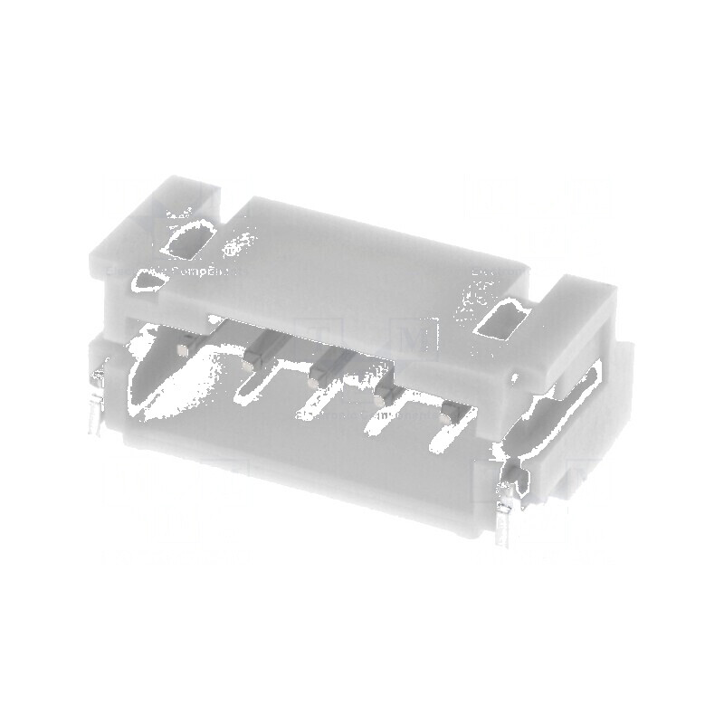 Conector cablu-placă soclu tată PIN 5 PH Pas 2mm SMT 100V 2A - Componentă electronică pentru conexiuni electrice | Electronic-ma Conector cablu-placă soclu tată PIN 5 PH Pas 2mm SMT 100V 2A - Componentă electronică pentru conexiuni electrice | Electronic-ma