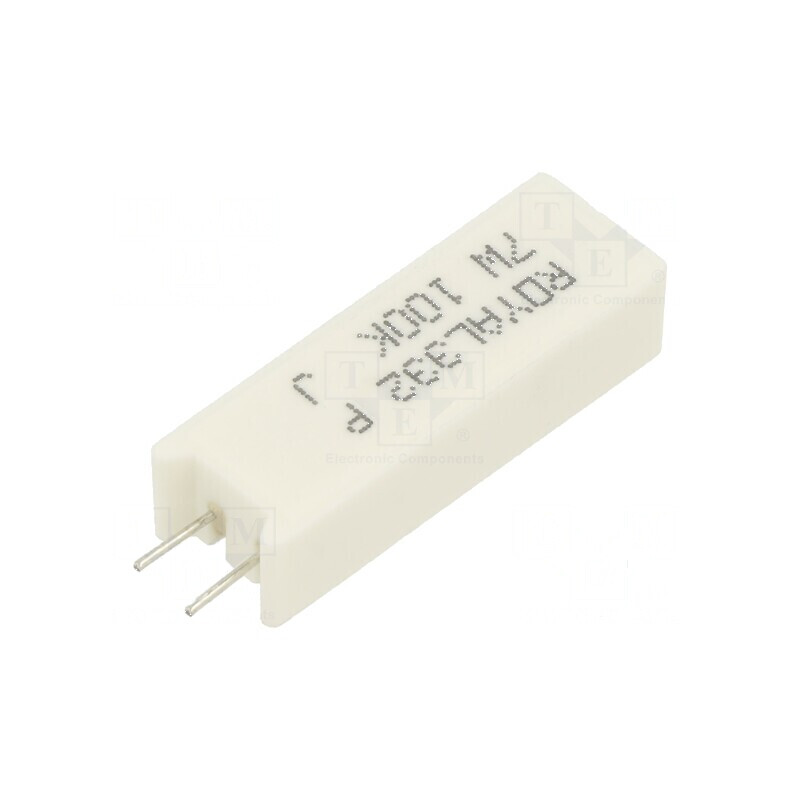 Rezistor ciment THT 100kΩ 7W ±5% dimensiuni 38x12,5x9mm | Electronic-mag.ro | Componente Electronice Rezistor ciment THT 100kΩ 7W ±5% dimensiuni 38x12,5x9mm | Electronic-mag.ro | Componente Electronice