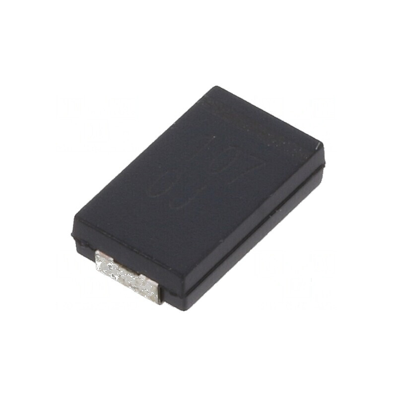 Condensator hibrid SMD 100uF 6,3VDC 2917 ESR 15mΩ ECAS ±20% | Electronic-mag.ro | Componente Electronice