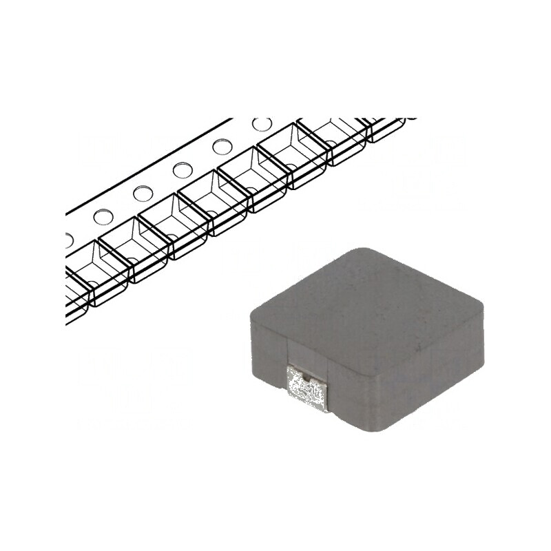 Inductor SMD 15uH 4,5A 45mΩ ±20% Isat 5,4A | Electronic-mag.ro | Componente Electronice