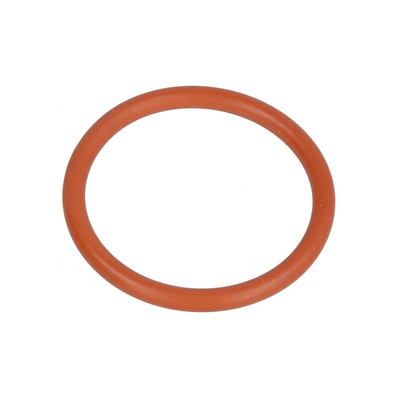 Garnitură O-ring VMQ 1,8mm - 17mm Øint - M20 roşie pentru temperaturi -60 până la 250°C | Electronic-mag.ro | Componente Electro