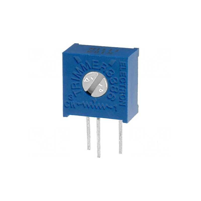 Potenţiometru vertical 100kΩ 500mW, montare simplă, o tură | Electronic-mag.ro | Componente Electronice
