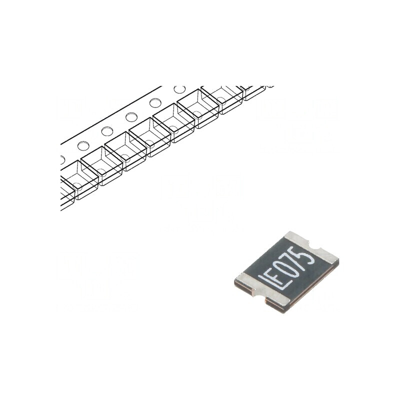 Siguranţă polimerică PTC 0,75A 13,2V DC pentru ardere rapidă | Electronic-mag.ro | Componente Electronice