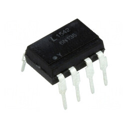 Optocuplor THT DIP8 cu 1 ieșire, tranzistori, izolație 5kV, tensiune colector-emitor 20V | Electronic-mag.ro | Componente Electr