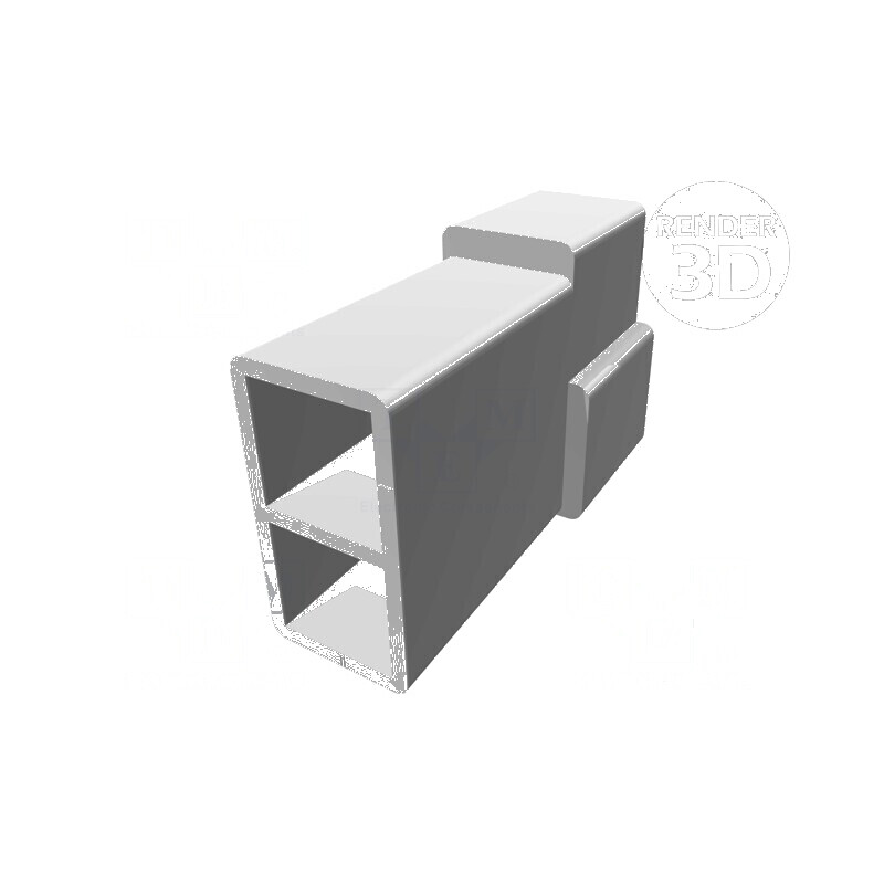 Carcase terminale tată pentru conectori 6,3mm cu sistem de clichet - set 10 bucăți | Electronic-mag.ro | Componente Electronice