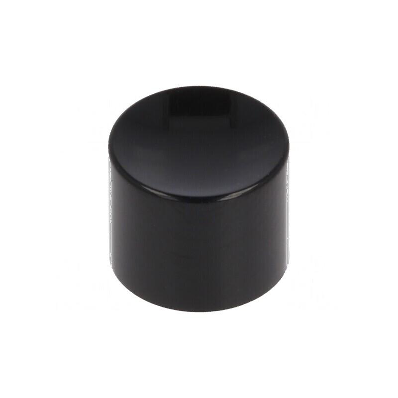 Buton Ilum negru din ABS MPA fără corp pentru iluminat | Electronic-mag.ro | Componente Electronice