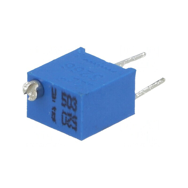 Potenţiometru multitură 50kΩ 250mW ±10% linear pentru montare | Electronic-mag.ro | Componente Electronice Potenţiometru multitură 50kΩ 250mW ±10% linear pentru montare | Electronic-mag.ro | Componente Electronice