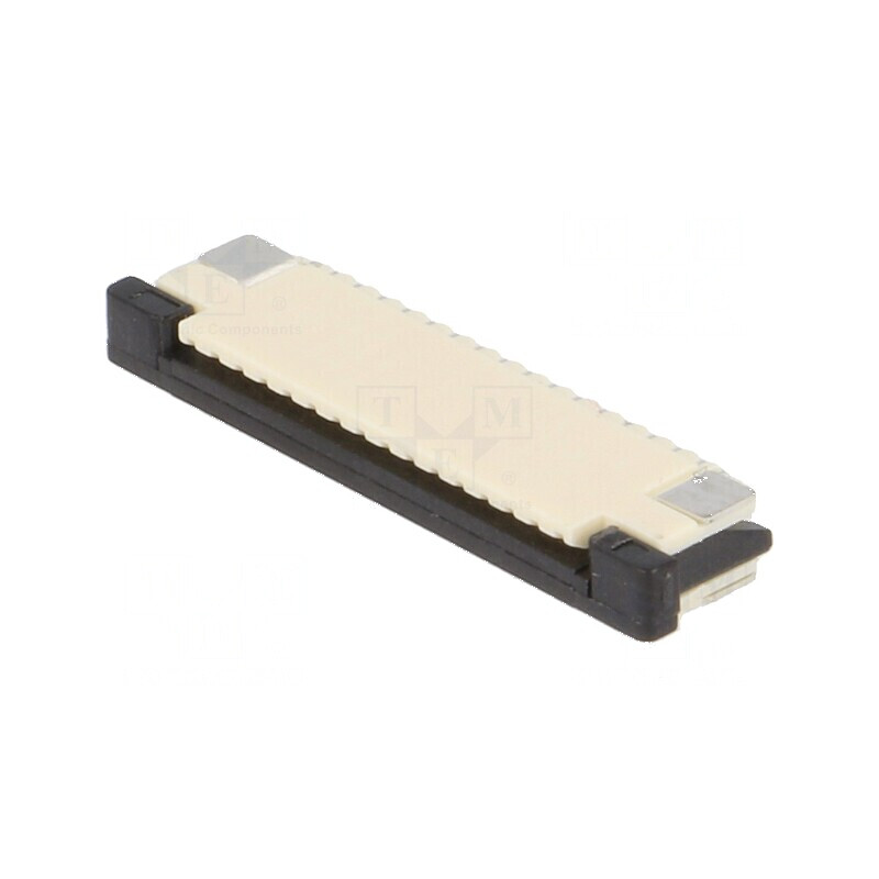 Conector FFC/FPC orizontal 16 contacte superioare ZIF - compatibilitate ridicată | Electronic-mag.ro | Componente Electronice