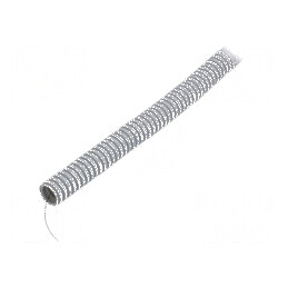 Tub de protecție PVC gri 20mm, lungime 25m, rezistent la temperaturi între -25 și 60°C, 320N | Electronic-mag.ro | Componente El