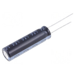 Condensator electrolitic THT 22uF 450VDC Ø10x35mm ±20% 2000h pentru circuite electrice | Electronic-mag.ro | Componente Electron