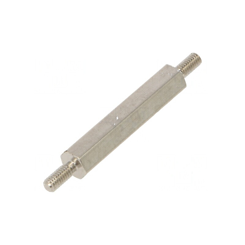 Piuliță distanțieră filetată M2,5 hexagonală 25mm | Electronic-mag.ro | Componente Electronice