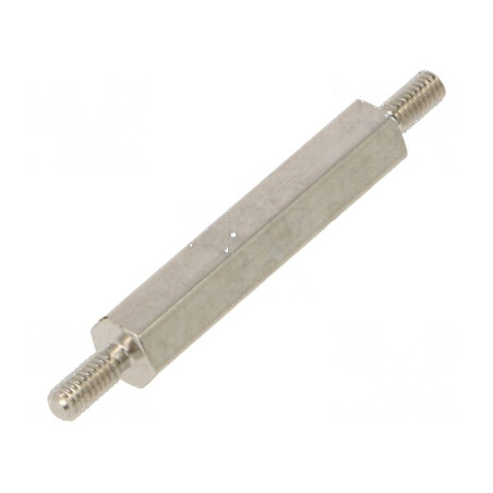 Piuliță distanțieră filetată M2,5 hexagonală 25mm | Electronic-mag.ro | Componente Electronice