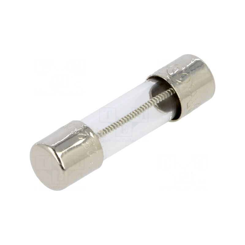 Siguranţă cilindrică întârziere 2A 250VAC din sticlă | Electronic-mag.ro | Componente Electronice