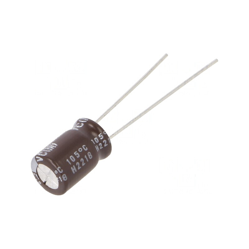 Condensator electrolitic THT 4,7uF 400VDC 3,5mm ±20% pentru circuite electrice | Electronic-mag.ro | Componente Electronice