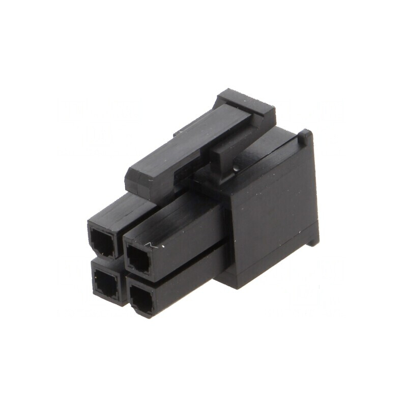 Conector cablu-cablu/PCB mufă mamă Mini-Fit Jr 4,2mm PIN 4 - Compatibilitate excelentă | Electronic-mag.ro | Componente Electron Conector cablu-cablu/PCB mufă mamă Mini-Fit Jr 4,2mm PIN 4 - Compatibilitate excelentă | Electronic-mag.ro | Componente Electron