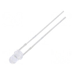 Fototranzistor 3mm cu lungime de undă maximă 900nm, 30V, unghi de deschidere 20°, lentilă transparentă | Electronic-mag.ro | Com