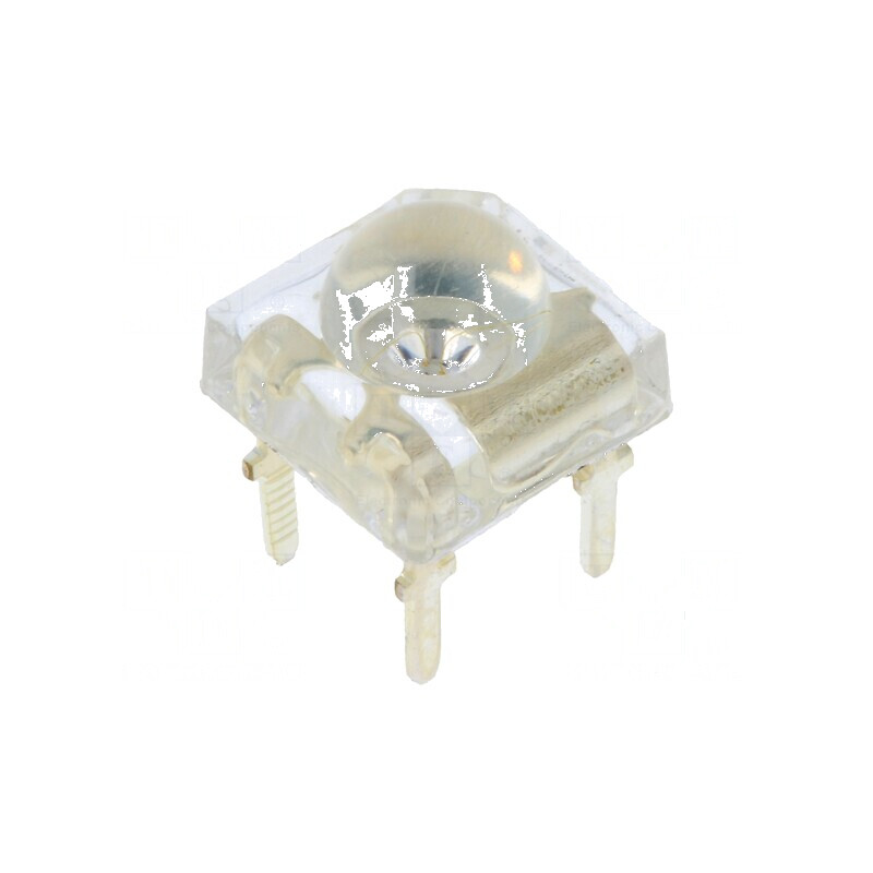 LED Oval Super Flux Albastru 7,62x7,62mm 2180-3000mcd 80° | Electronic-mag.ro | Componente Electronice