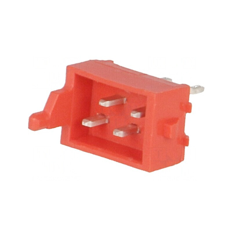 Micro-MaTch soclu tată PIN 4 THT pentru PCB 1,5A - Conector de calitate pentru aplicații electronice | Electronic-mag.ro | Compo
