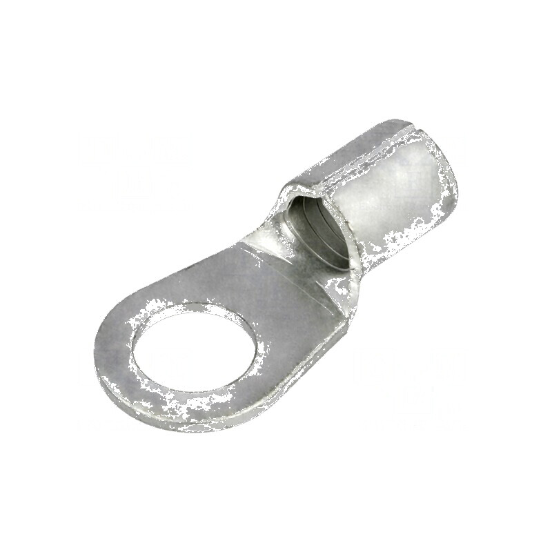 Vârf inelar M8 16mm² crimpat pe cablu neizolat cositorit - Conector electric de calitate | Electronic-mag.ro | Componente Electr